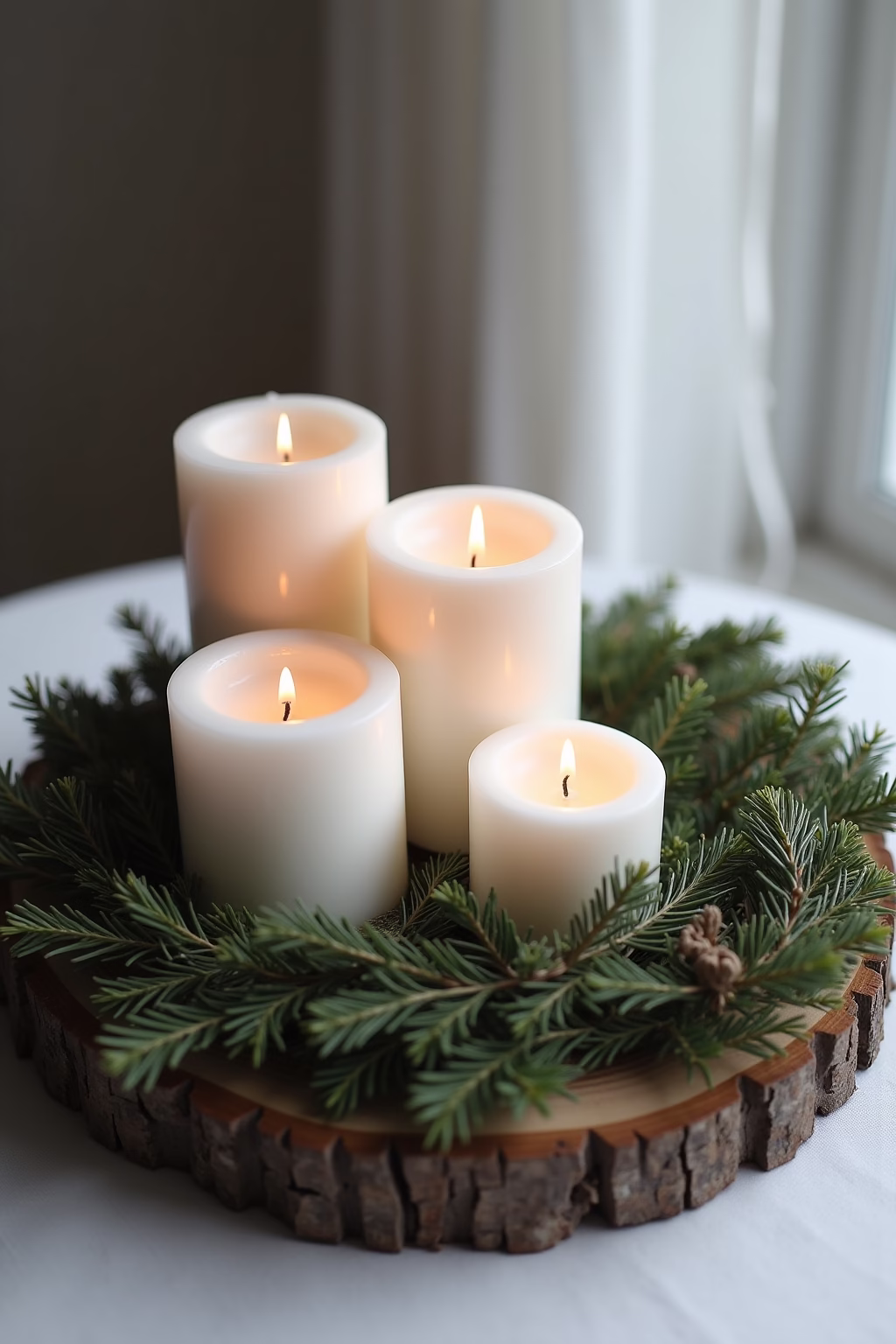 adventsgestecke ideen modern outline 4