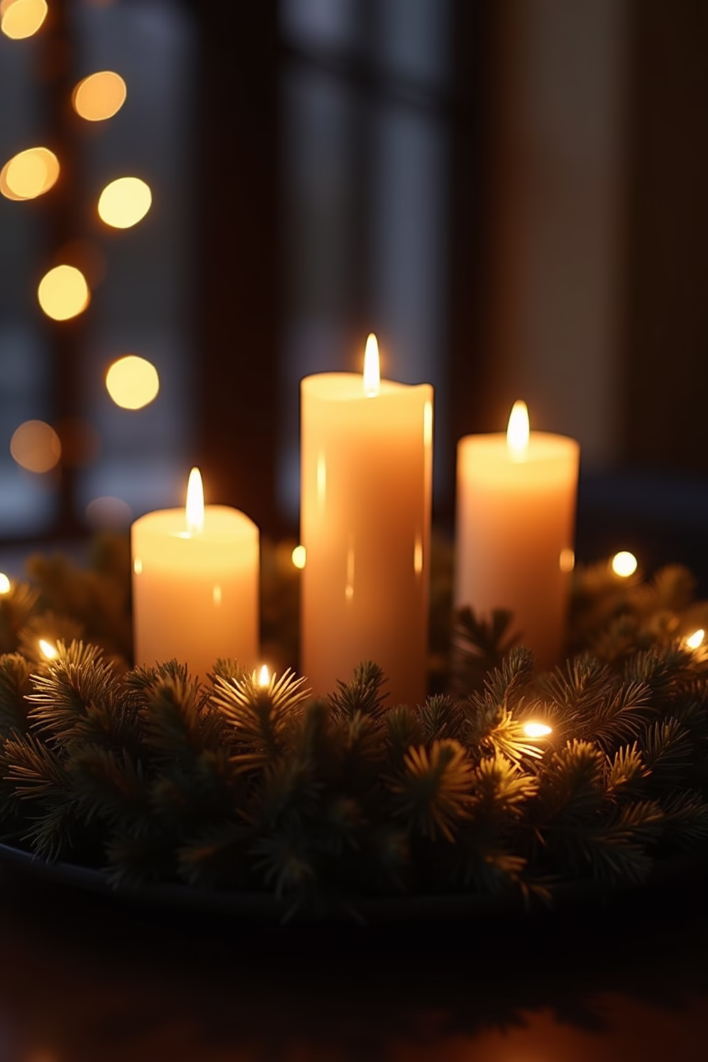 adventsgestecke ideen modern outline 8