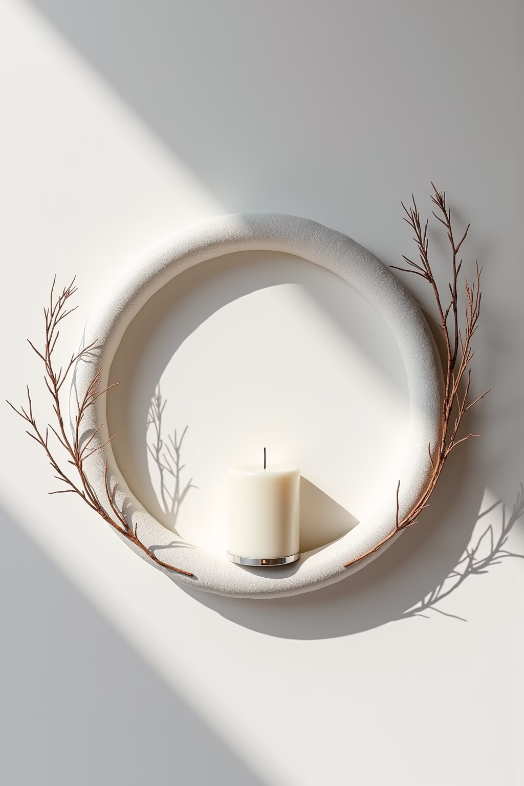 8 Adventskränze Trend 2025: Modern & Inspirierend 24 adventskraenze trend 2025 outline 3