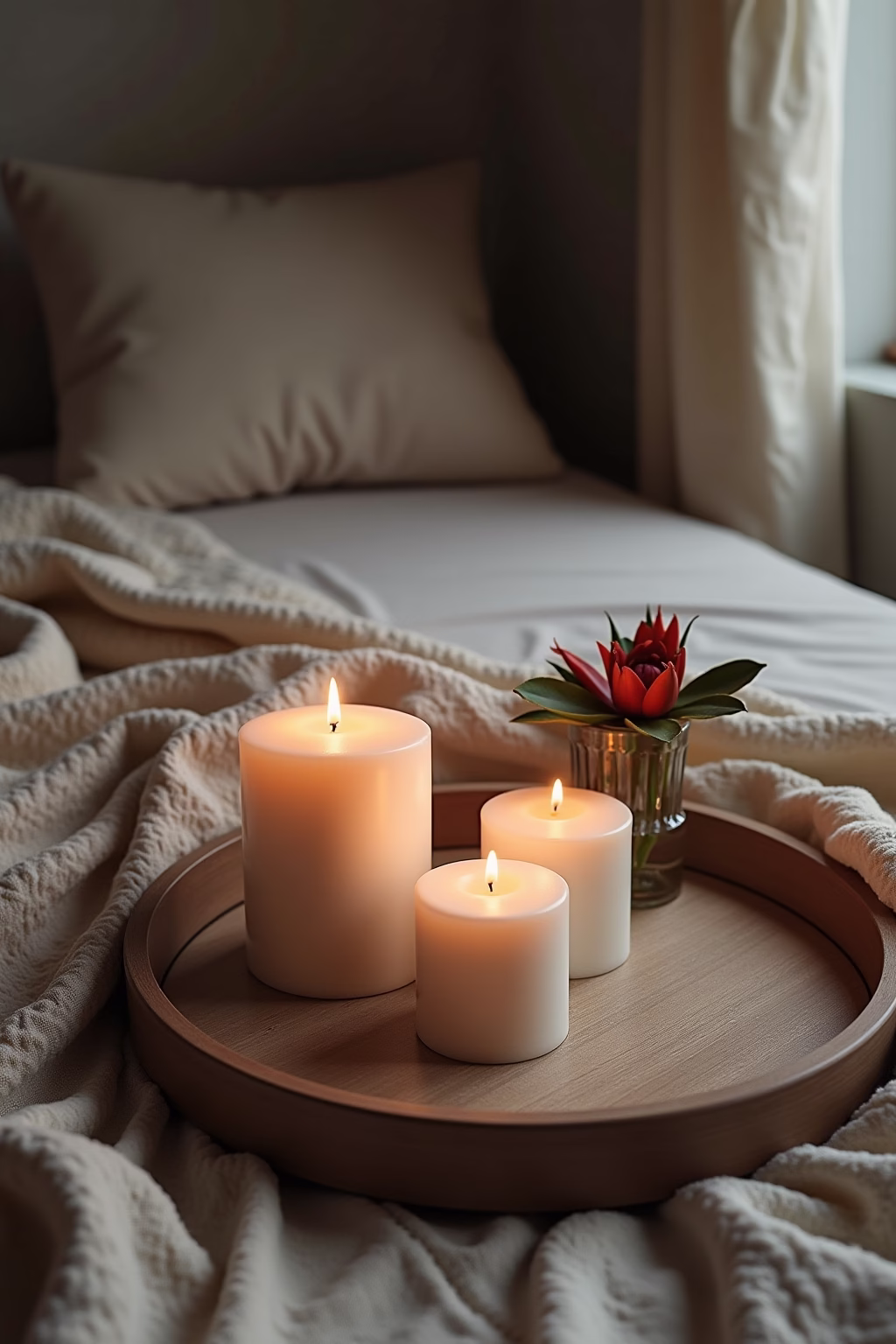 adventskranz modern tablett outline 2