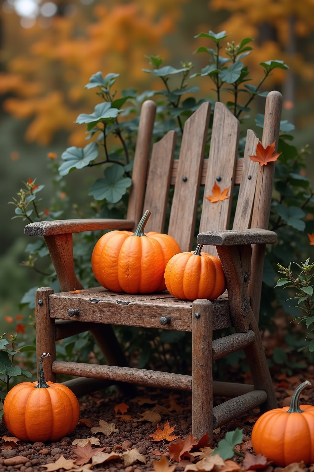 alte stuehle im garten dekorieren outline 6