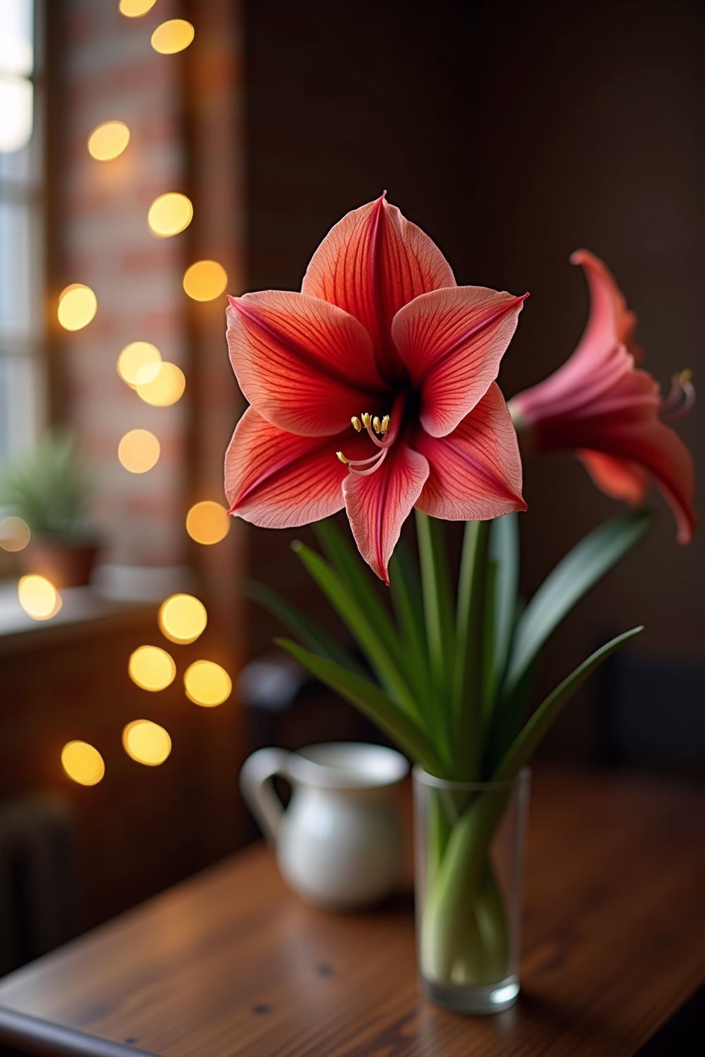 amarilis deko weihnachten outline 1