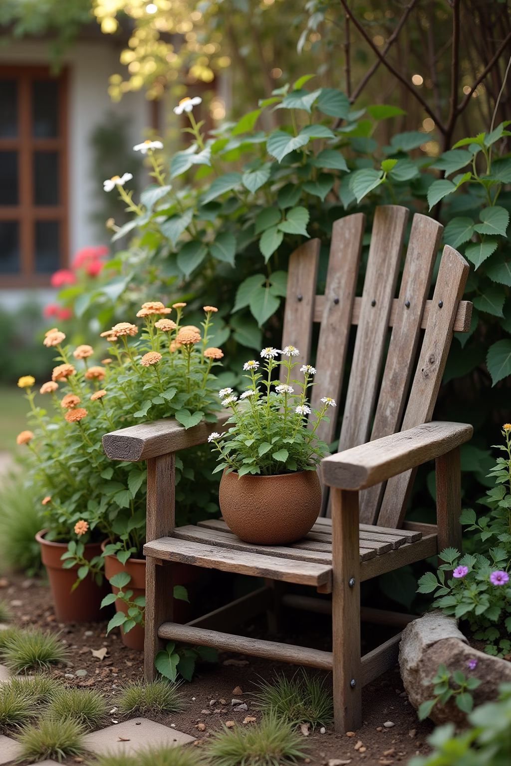 ausgefallene gartendeko upcycling ideen garten outline 5