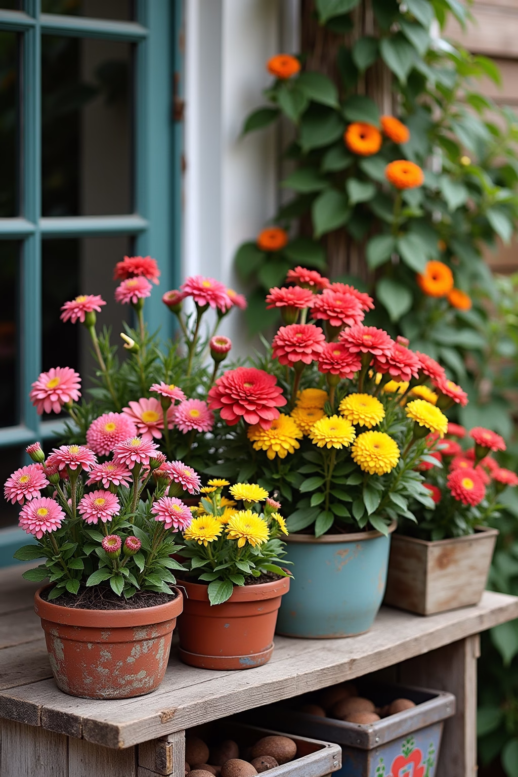 ausgefallene gartendeko upcycling ideen garten outline 8