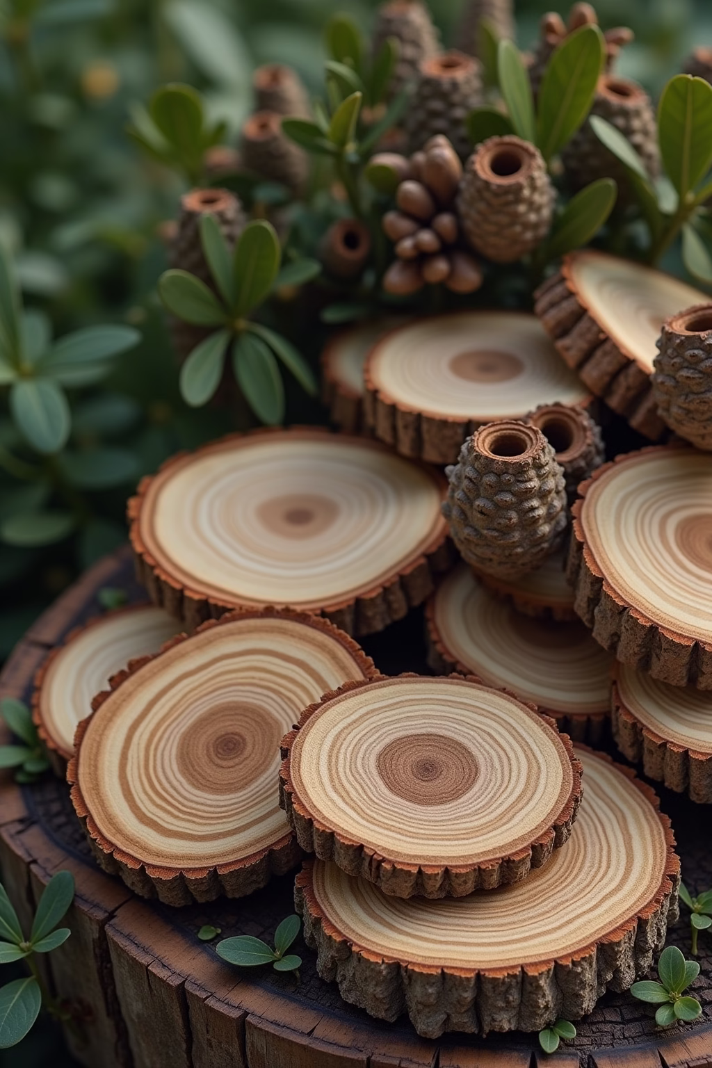 baumscheiben dekorieren garten outline 1