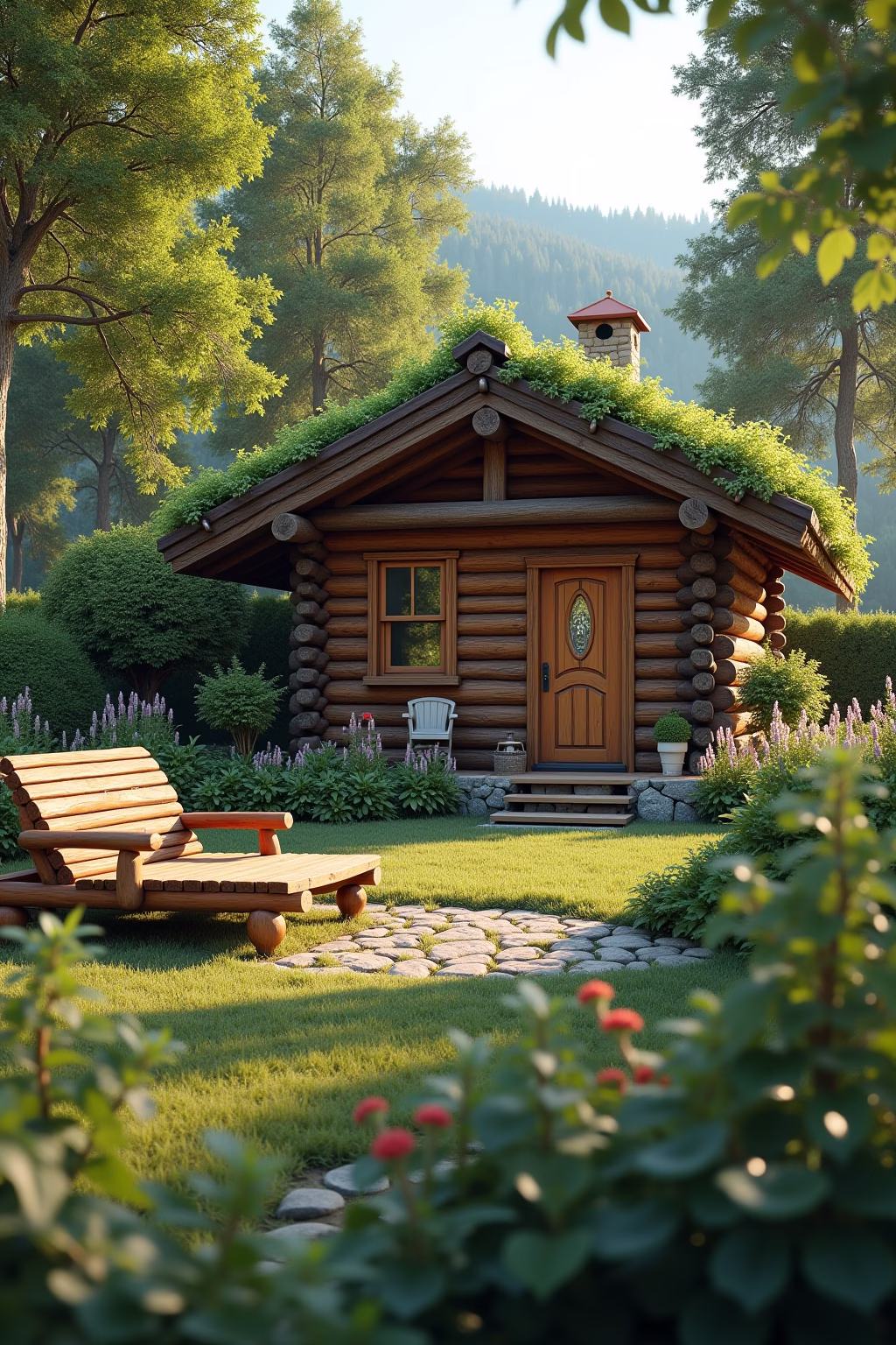 baumstamm ideen garten outline 1