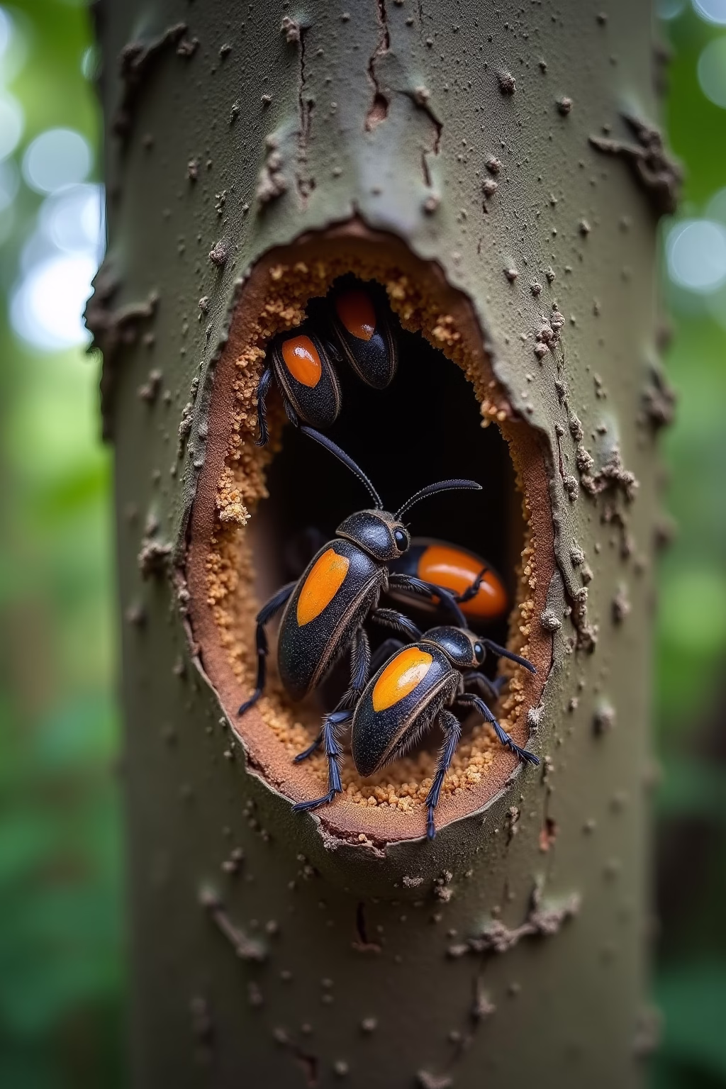 baumstamm ideen garten outline 6