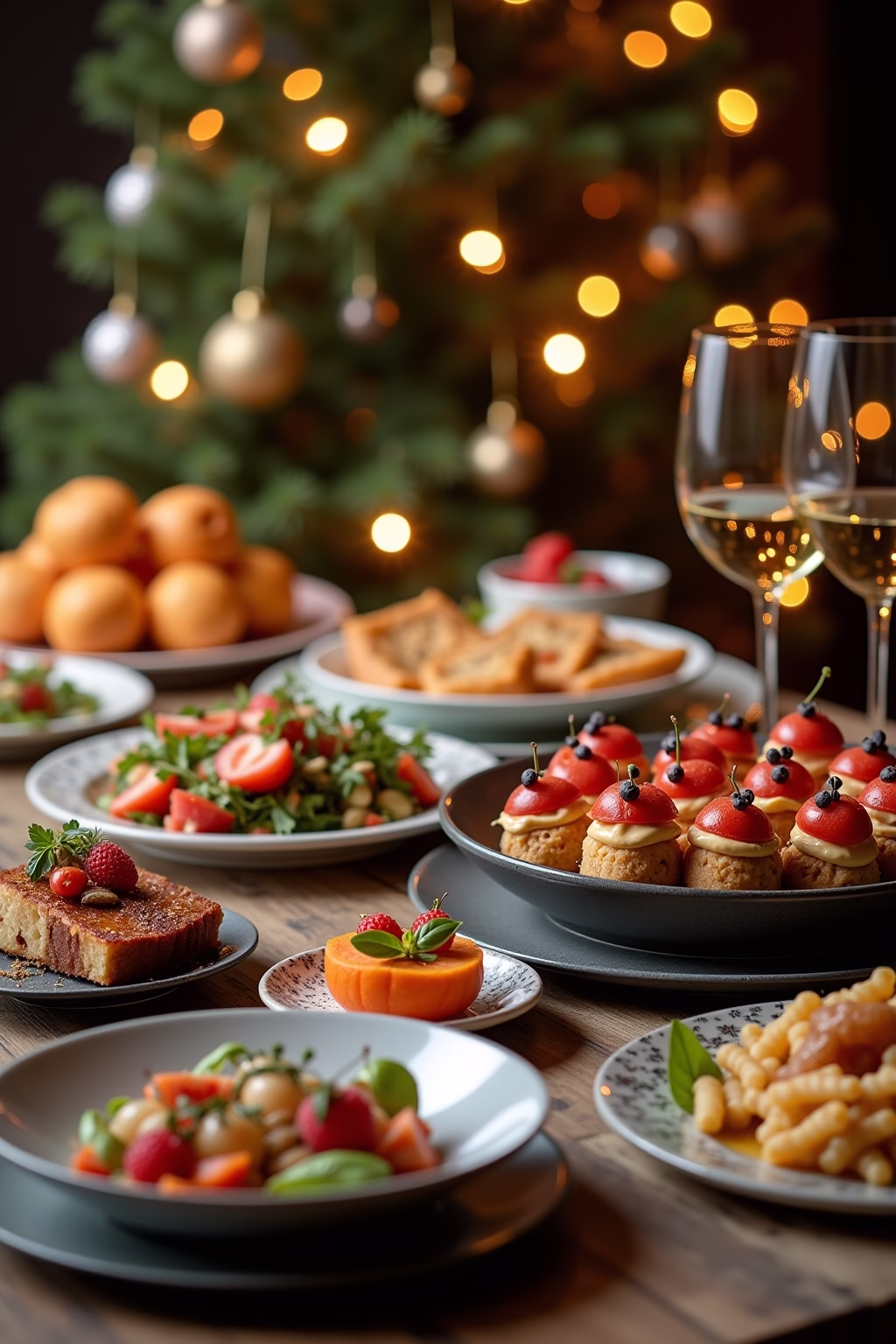 buffet ideen weihnachten outline 2 1