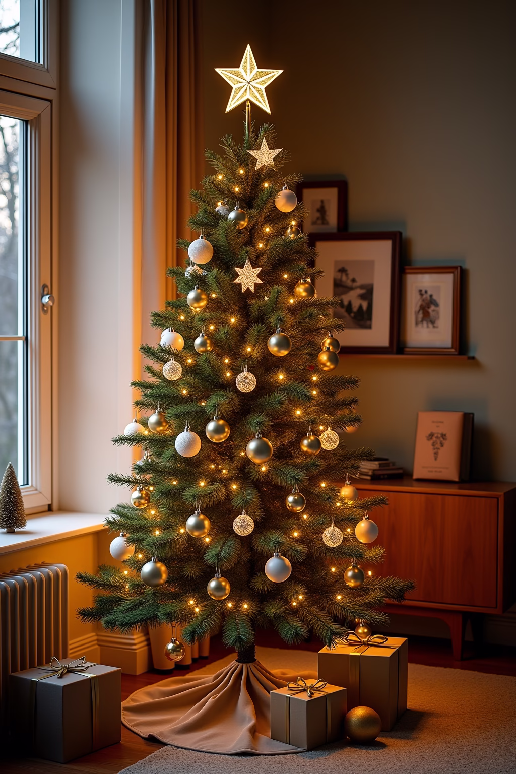 christbaum inspiration outline 1