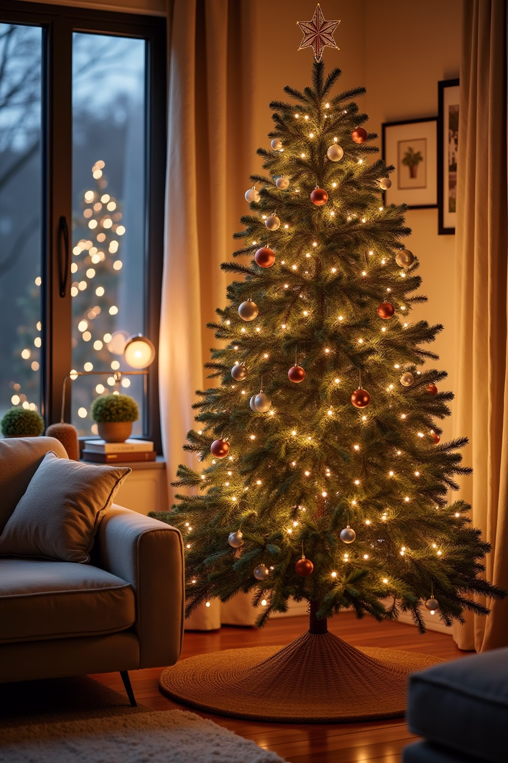 christbaum inspiration outline 2