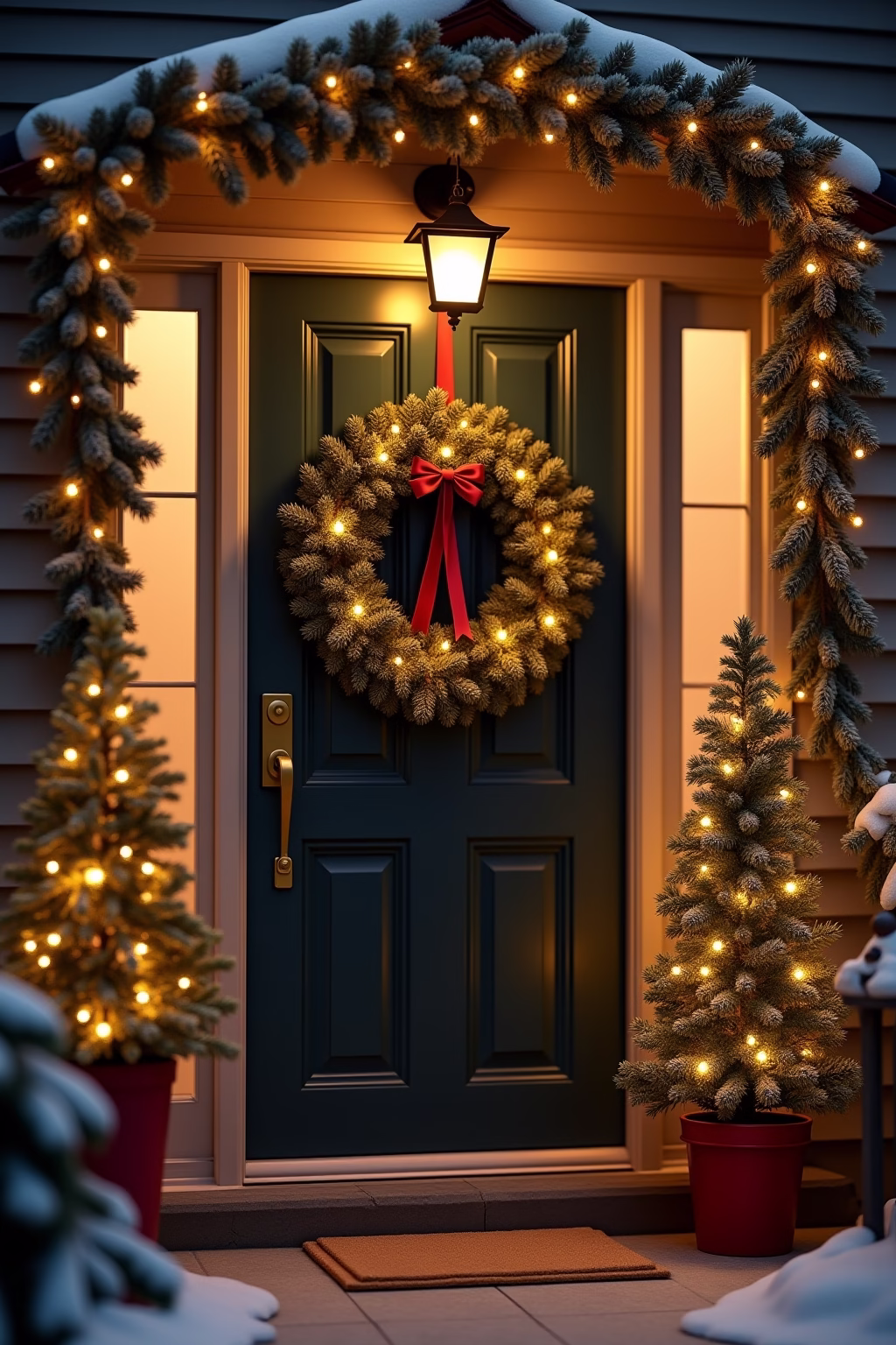 8 Deko Hauseingang Weihnachten Ideen für Festliche Tage 35 deko hauseingang weihnachten outline 7