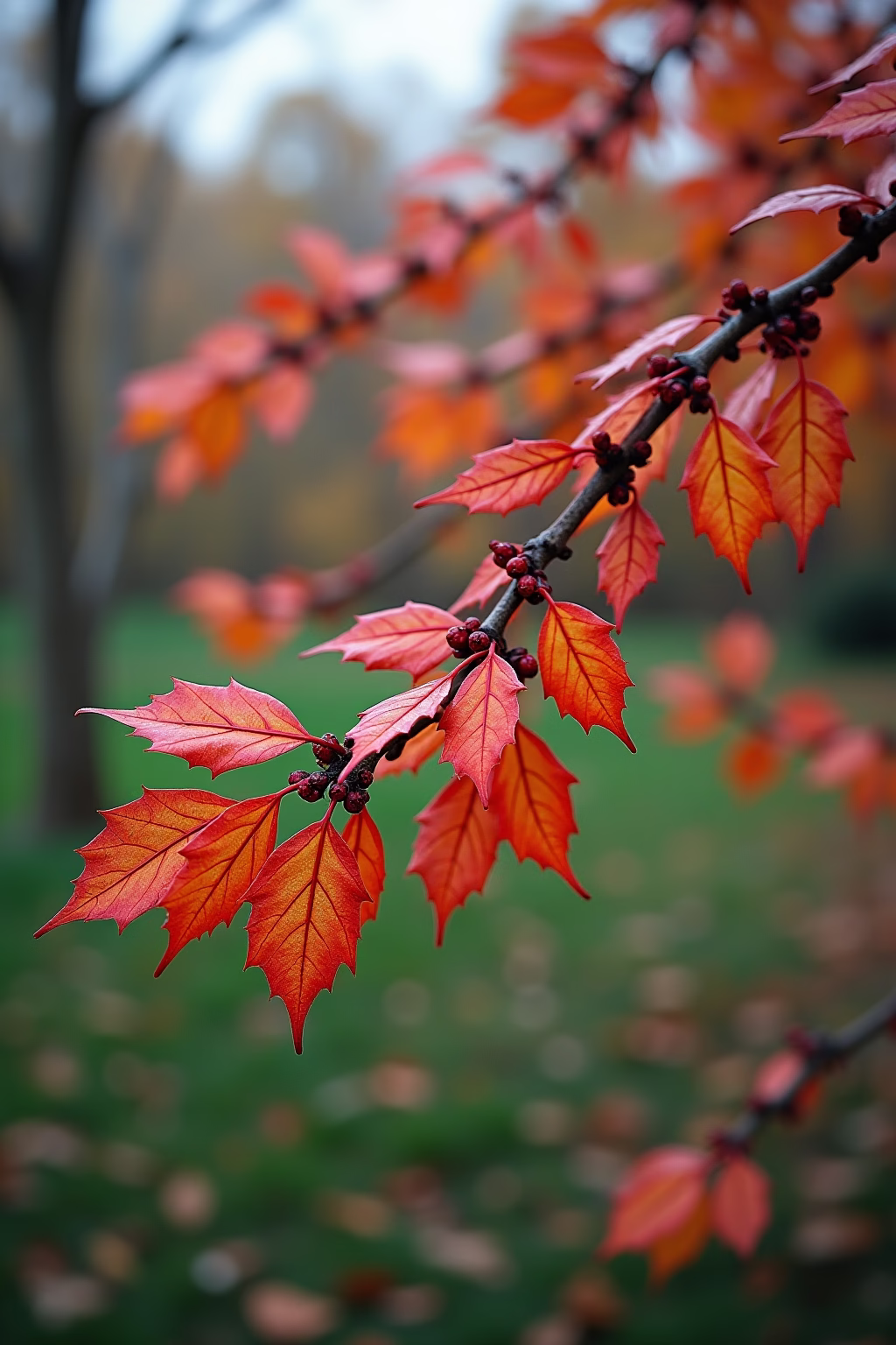 draussen deko mit aesten im garten outline 5