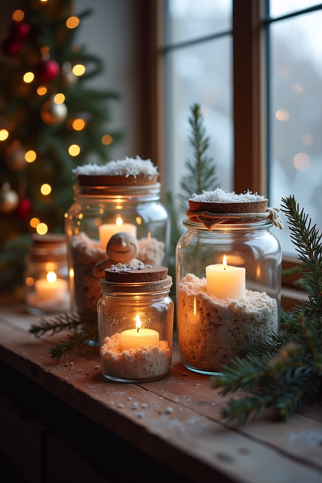 einmachglas weihnachten outline 6