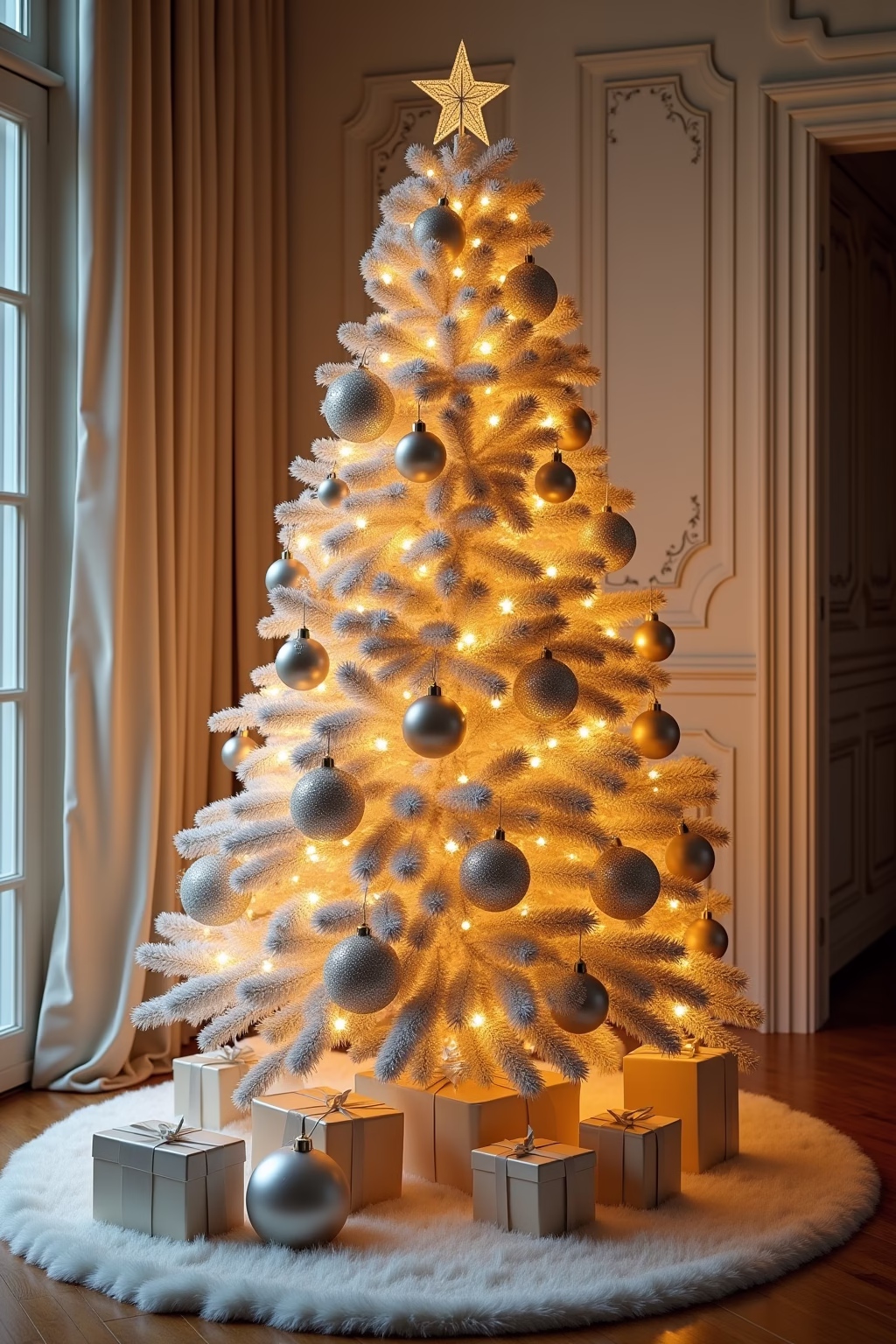 elegantes weihnachten outline 4