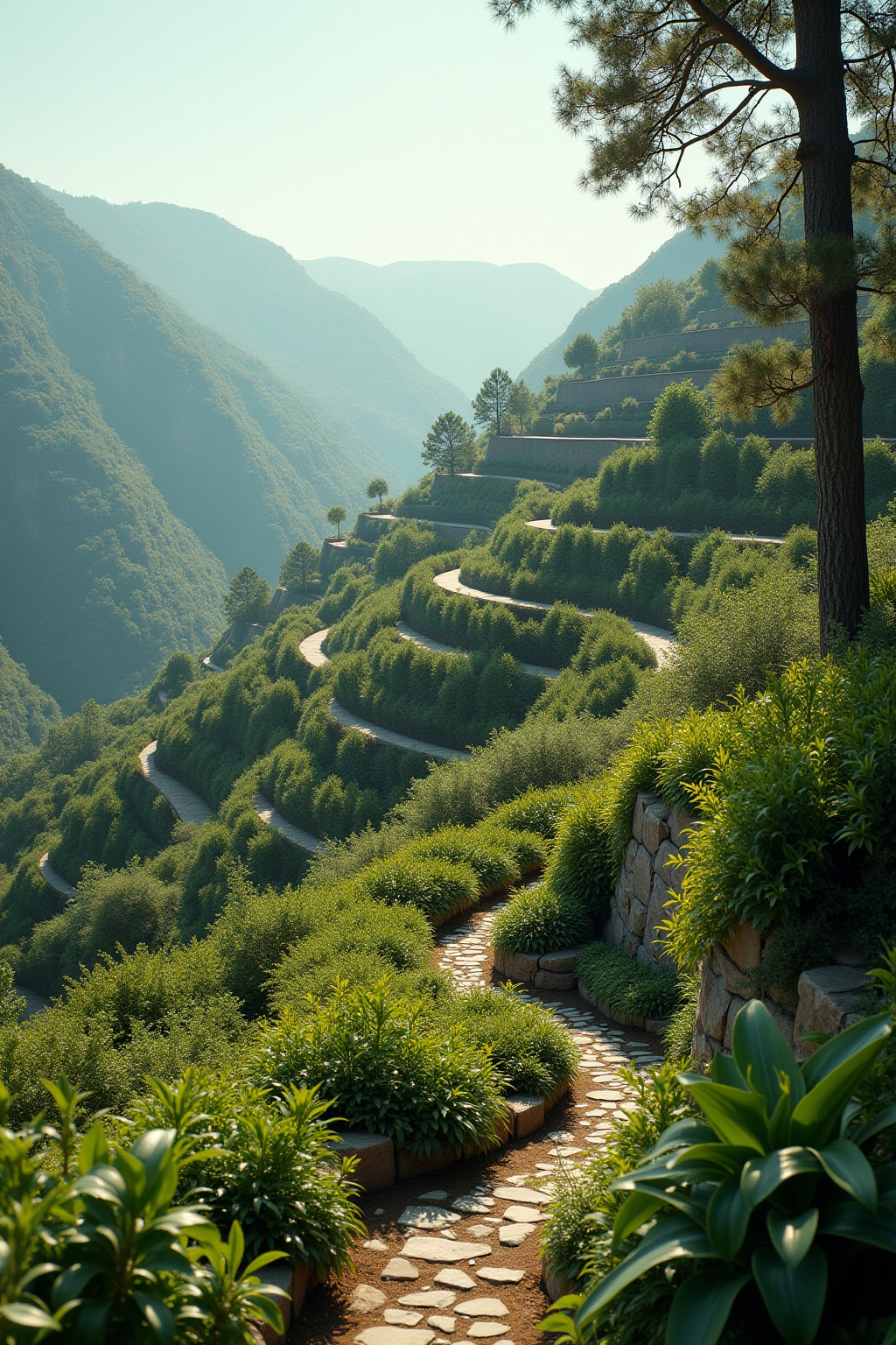 garten am hang ideen outline 1