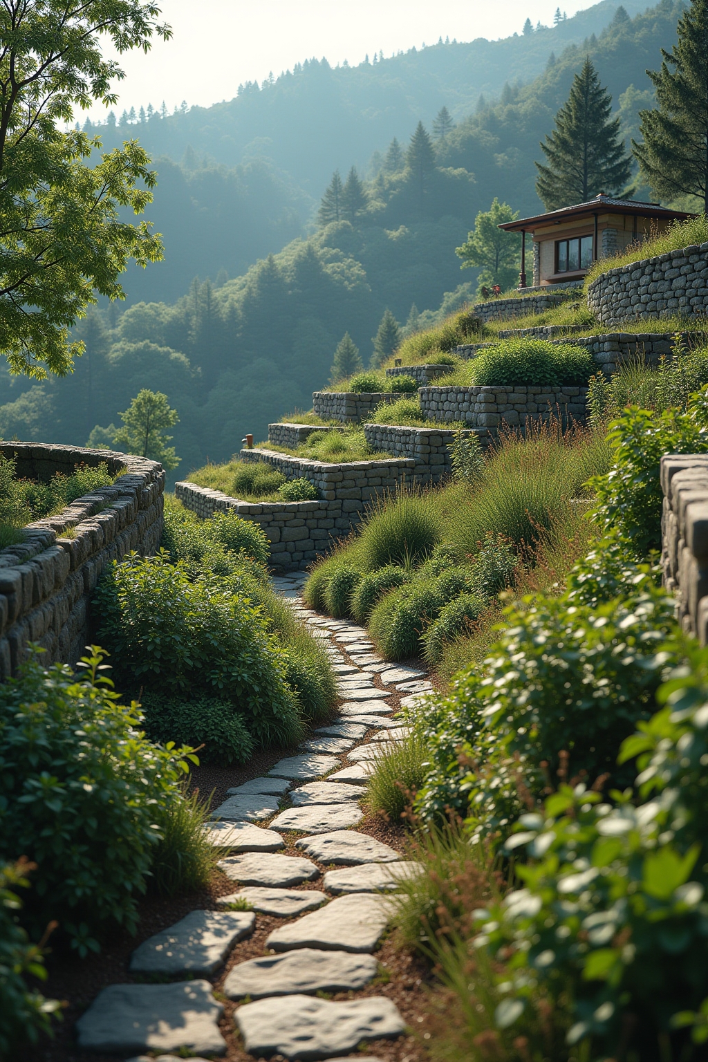 garten am hang ideen outline 3