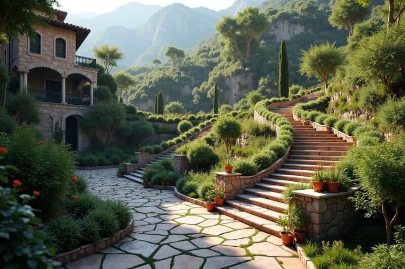 garten am hang ideen-Titel