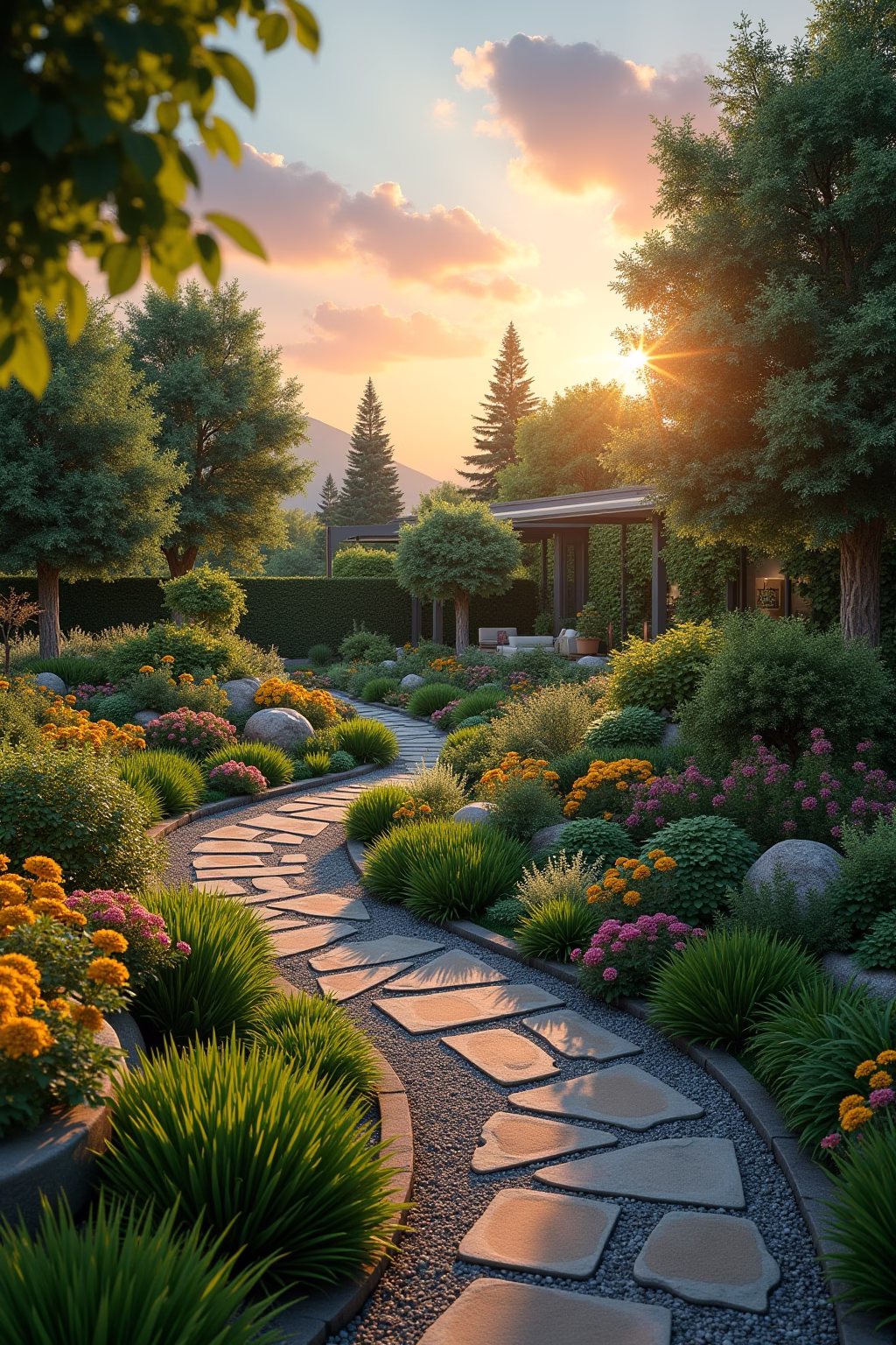 garten gestalten ideen outline 1