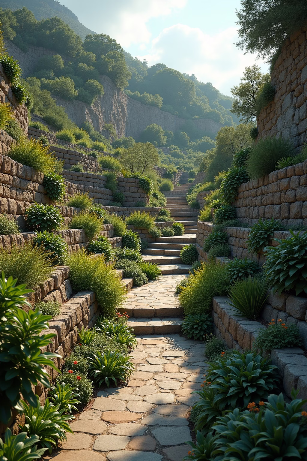 garten hanglage ideen outline 2