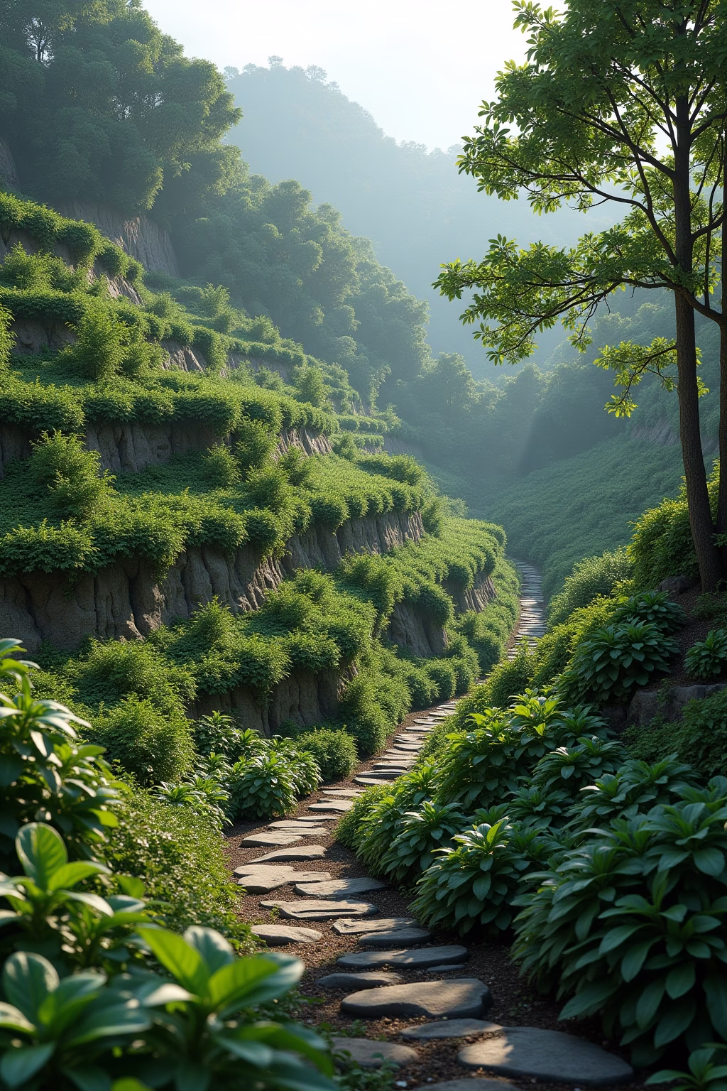 garten hanglage ideen outline 4