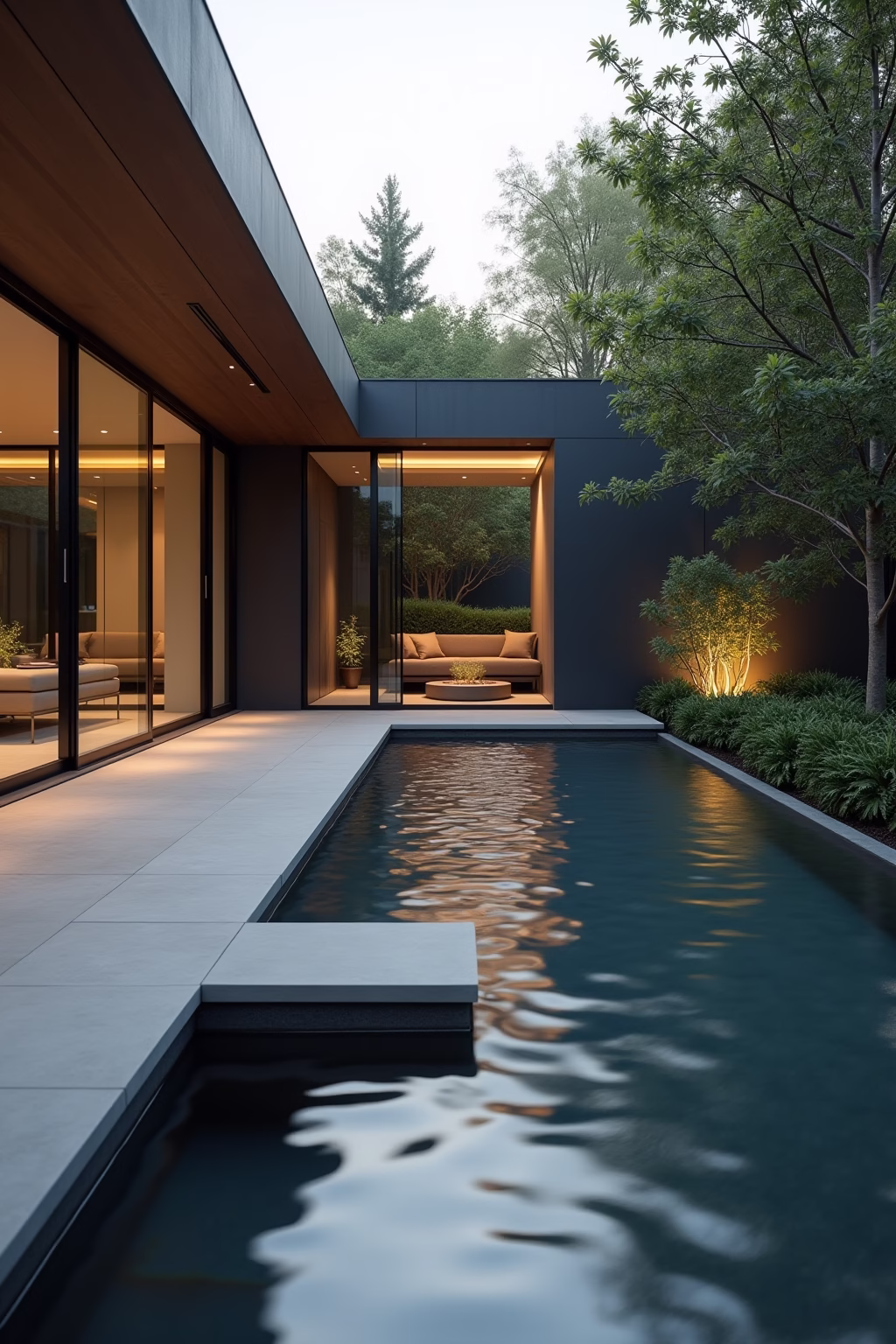 garten ideen modern outline 4