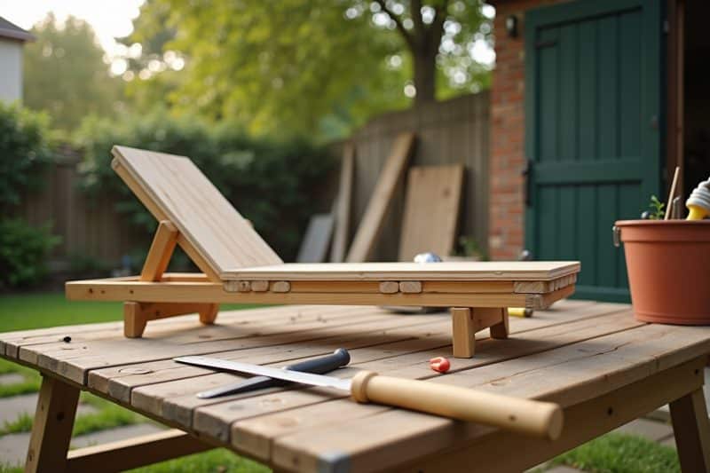 Gartenliegen selber bauen: Ideen und Tipps