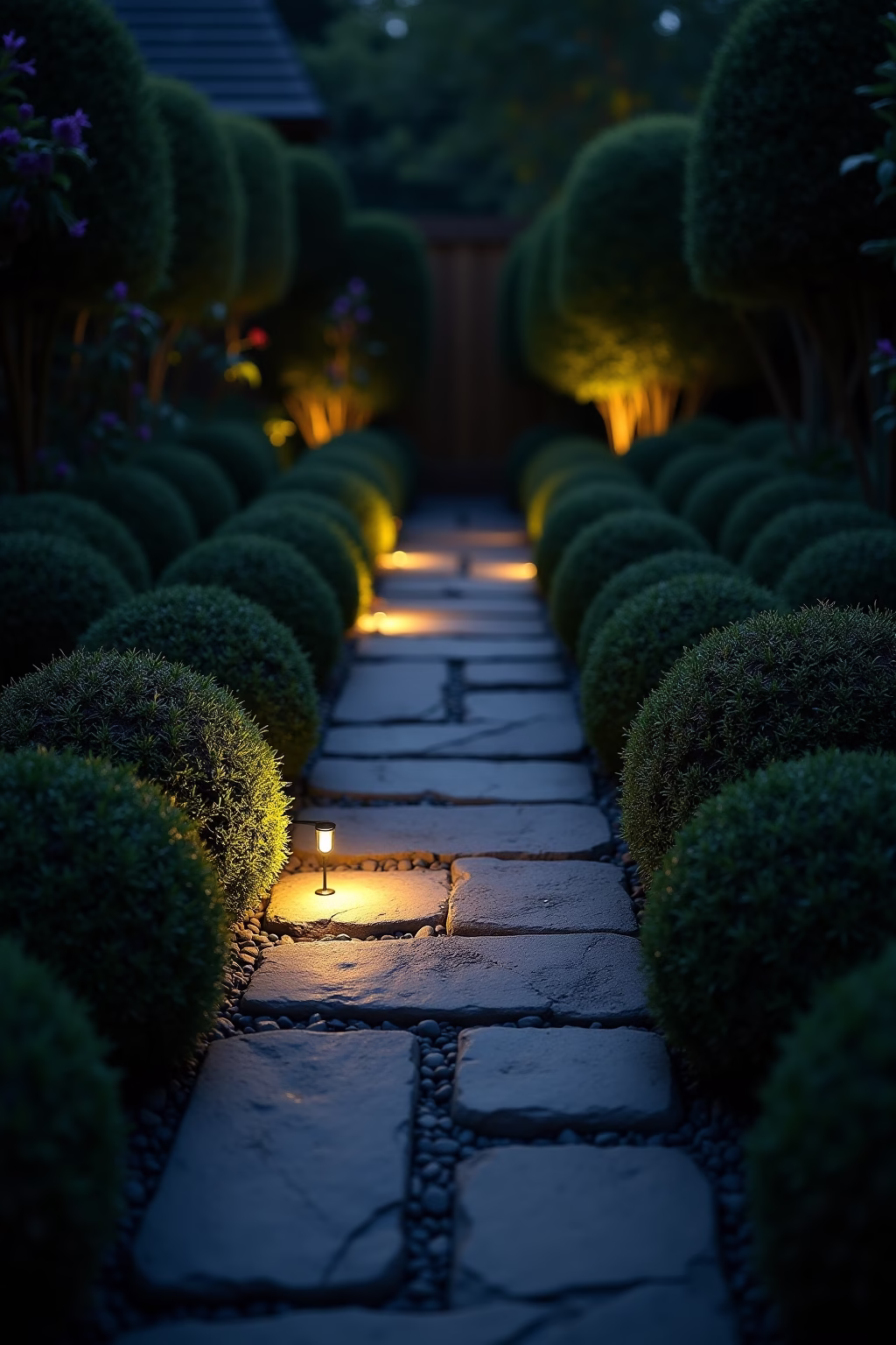 gehwegplatten garten ideen outline 8