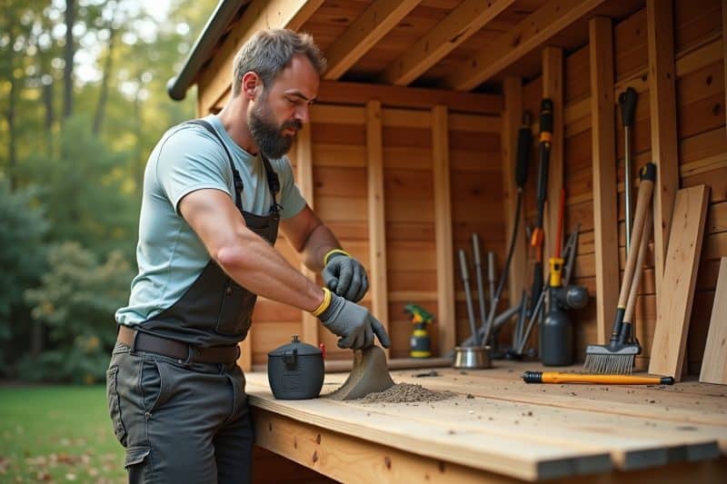 Geräteschuppen selber bauen - Anleitung & Tipps