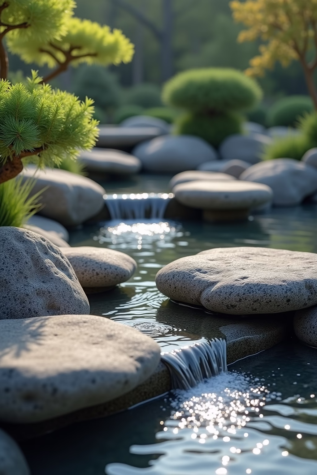 granitsteine garten ideen outline 6