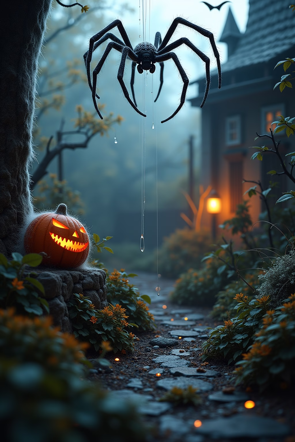 halloween deko garten gruselig outline 5