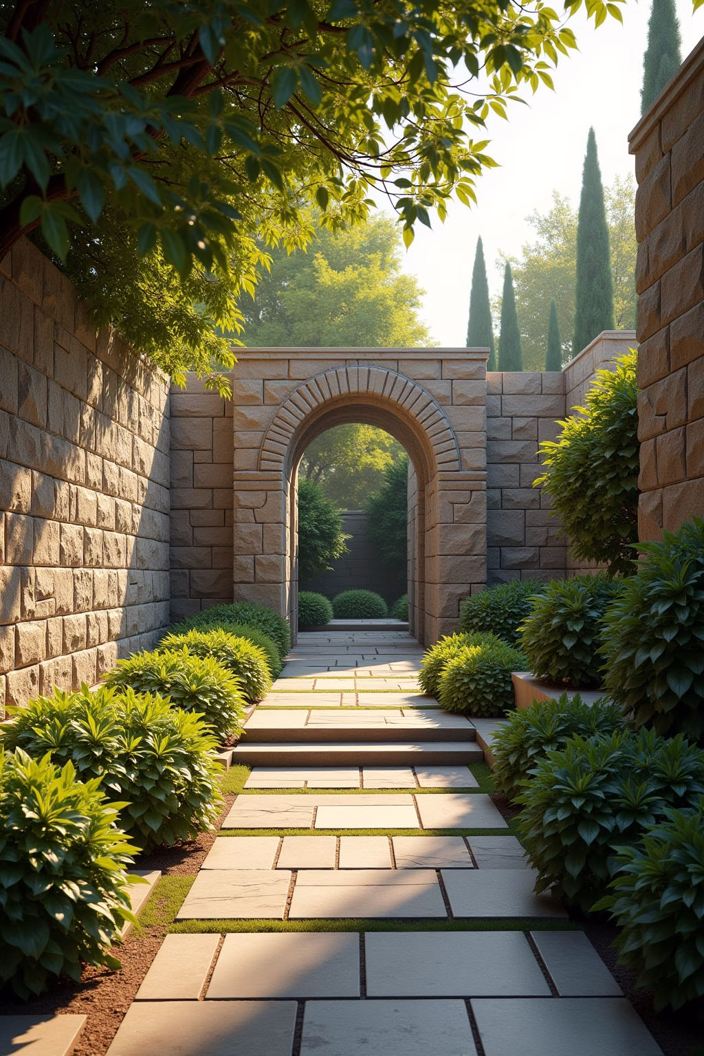 hoehenunterschied terrasse garten ausgleichen outline 4