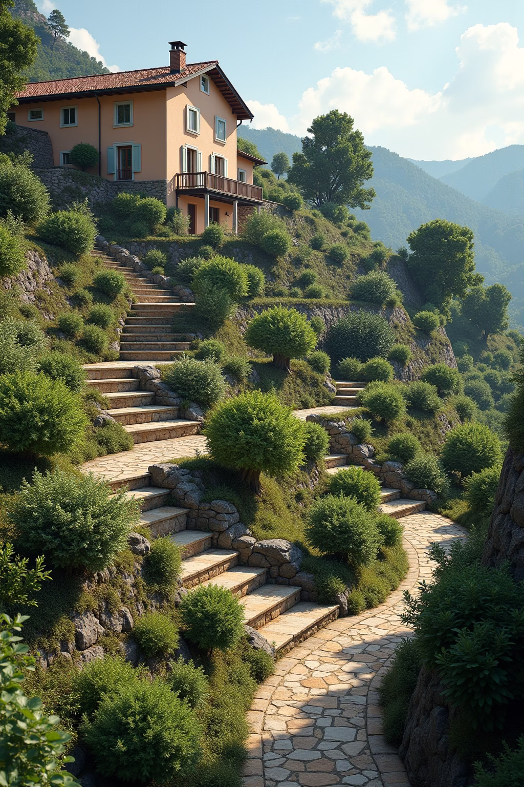 8 Wege, Höhenunterschied Terrasse Garten auszugleichen 23 hoehenunterschied terrasse garten ausgleichen outline 7