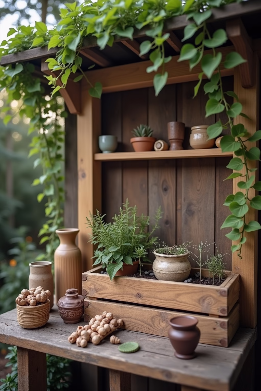 holzdeko garten selber machen outline 4