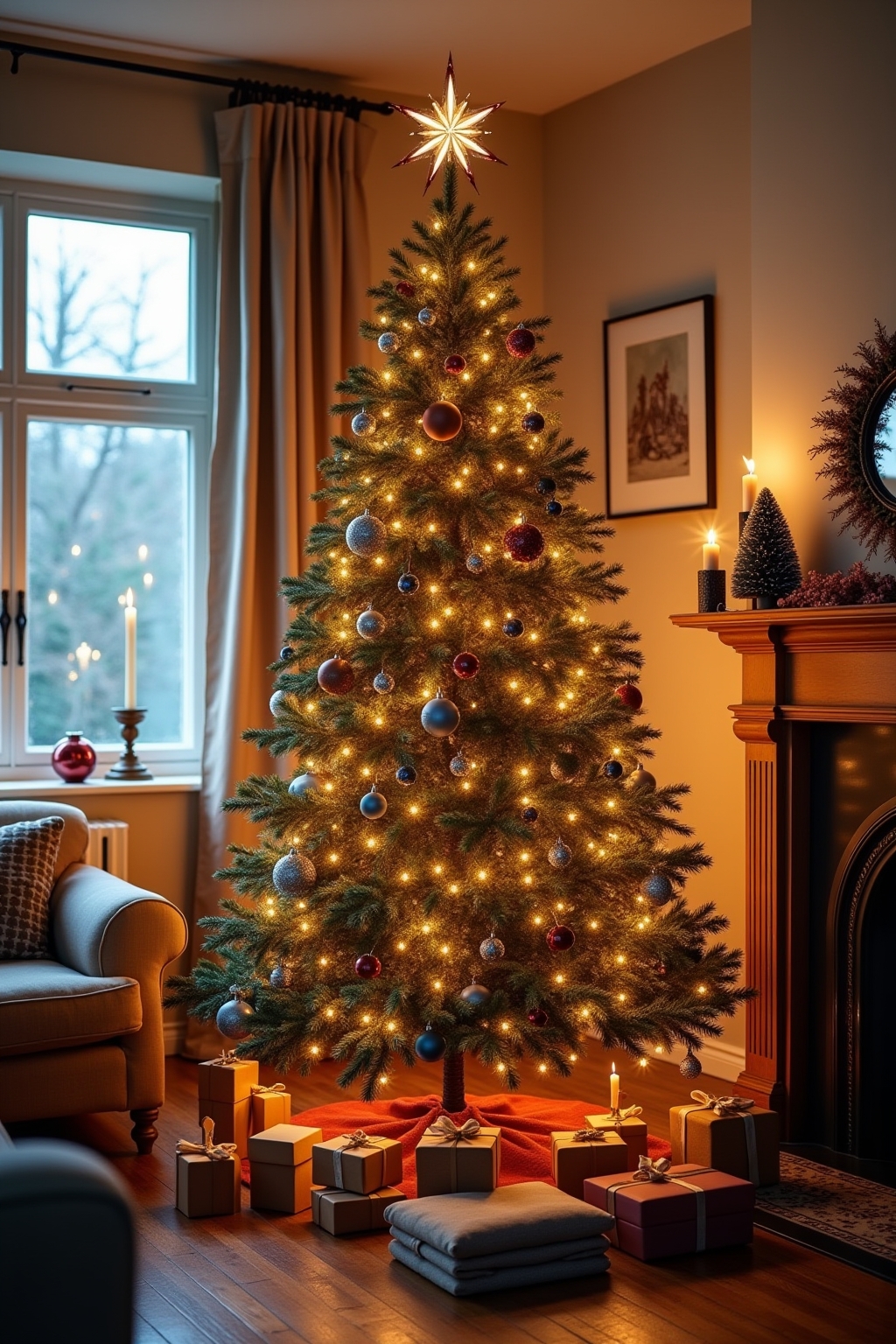 ideen fuer den weihnachtsbaum outline 2