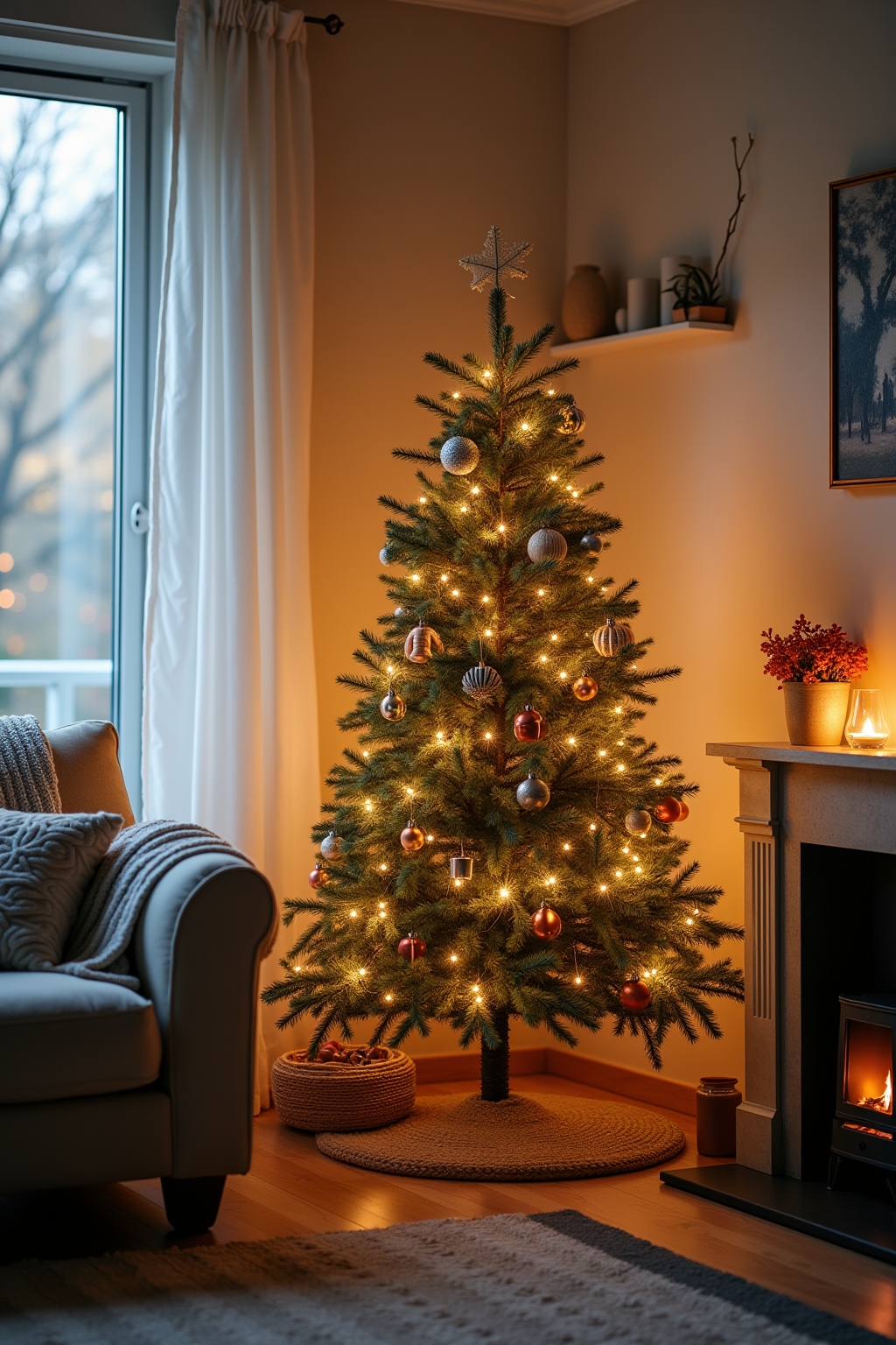 ideen fuer den weihnachtsbaum outline 6