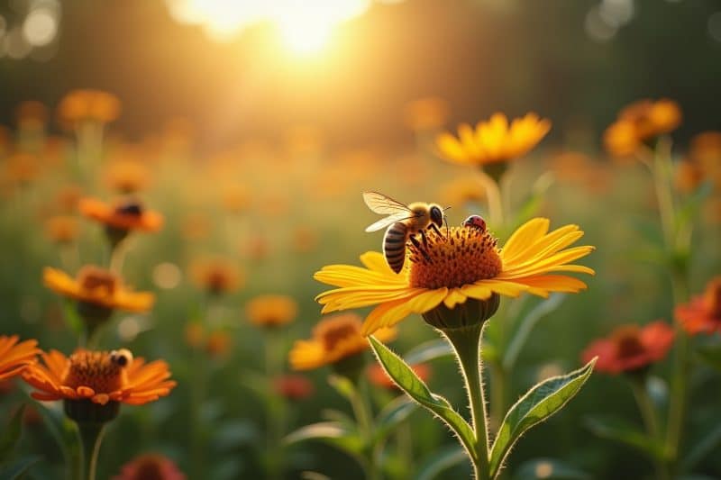 18 Insektenfreundliche Gartentipps