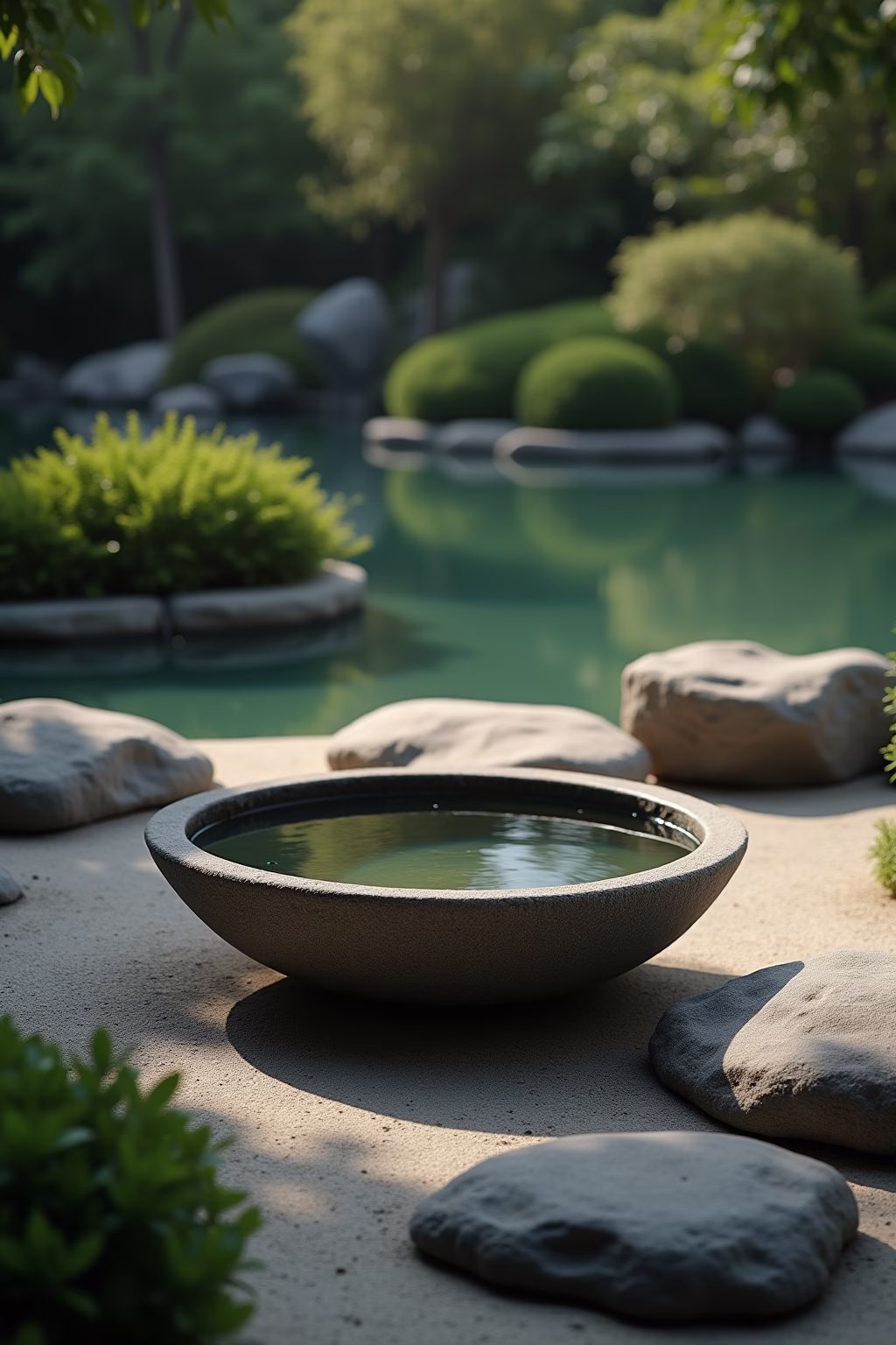 japanische ecke im garten outline 5