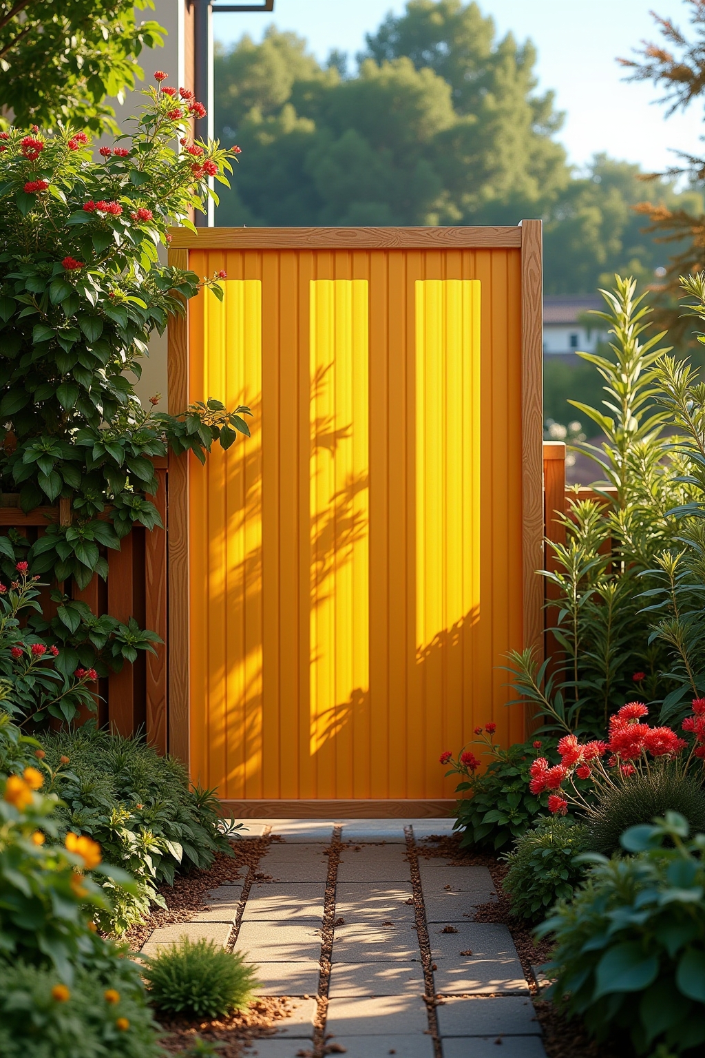 kreativer sichtschutz garten selber bauen outline 1