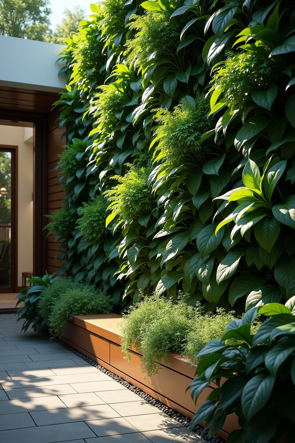 kreativer sichtschutz garten selber bauen outline 4