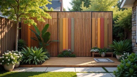 kreativer sichtschutz garten selber bauen-Titel