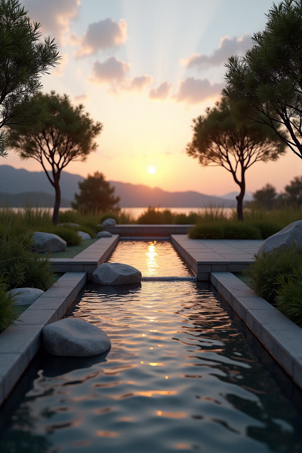 luxus moderne garten ideen outline 2