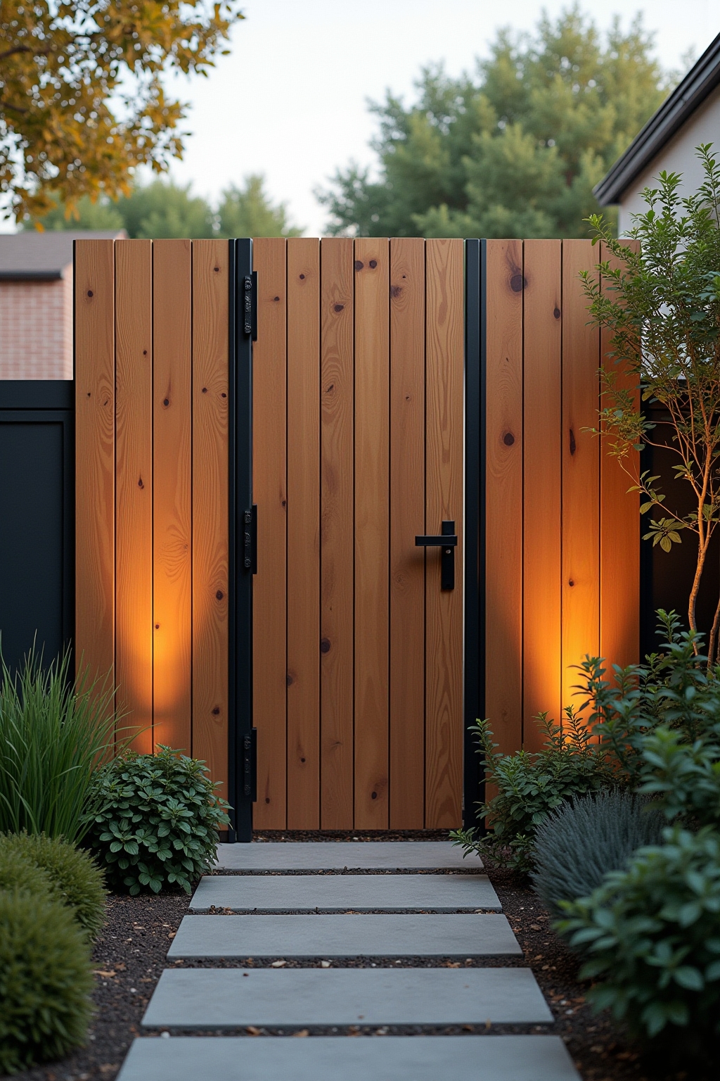 modern sichtschutz garten outline 5