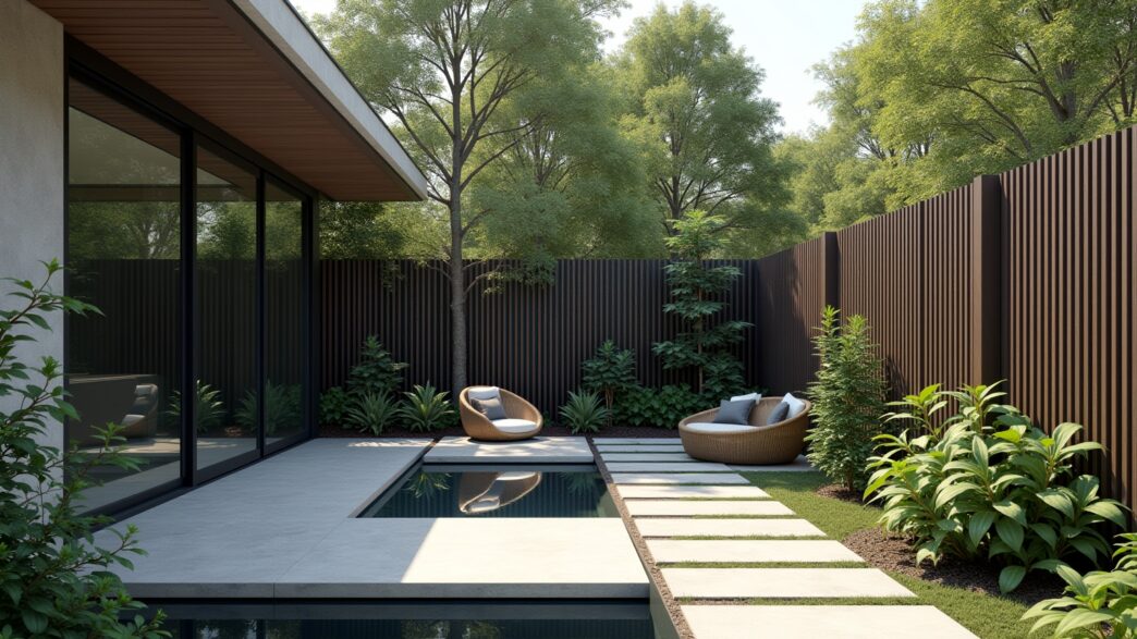 modern sichtschutz garten-Titel