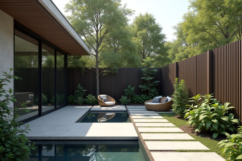 modern sichtschutz garten-Titel