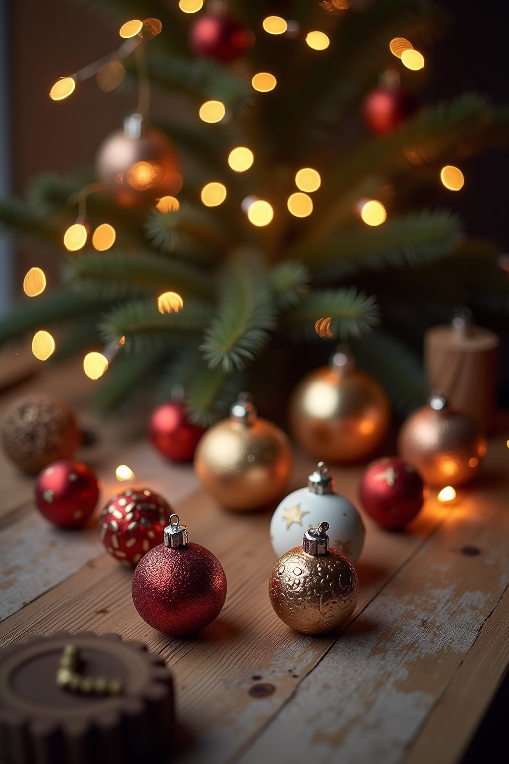 moderne weihnachtsdekoration outline 5