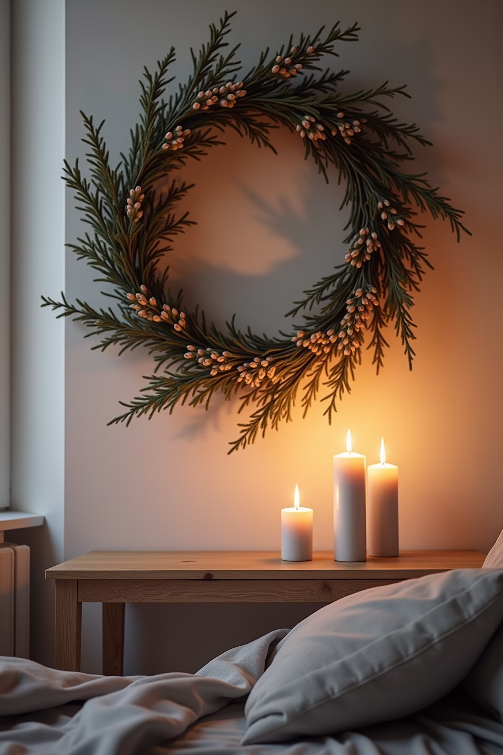 moderner adventskranz ideen outline 7