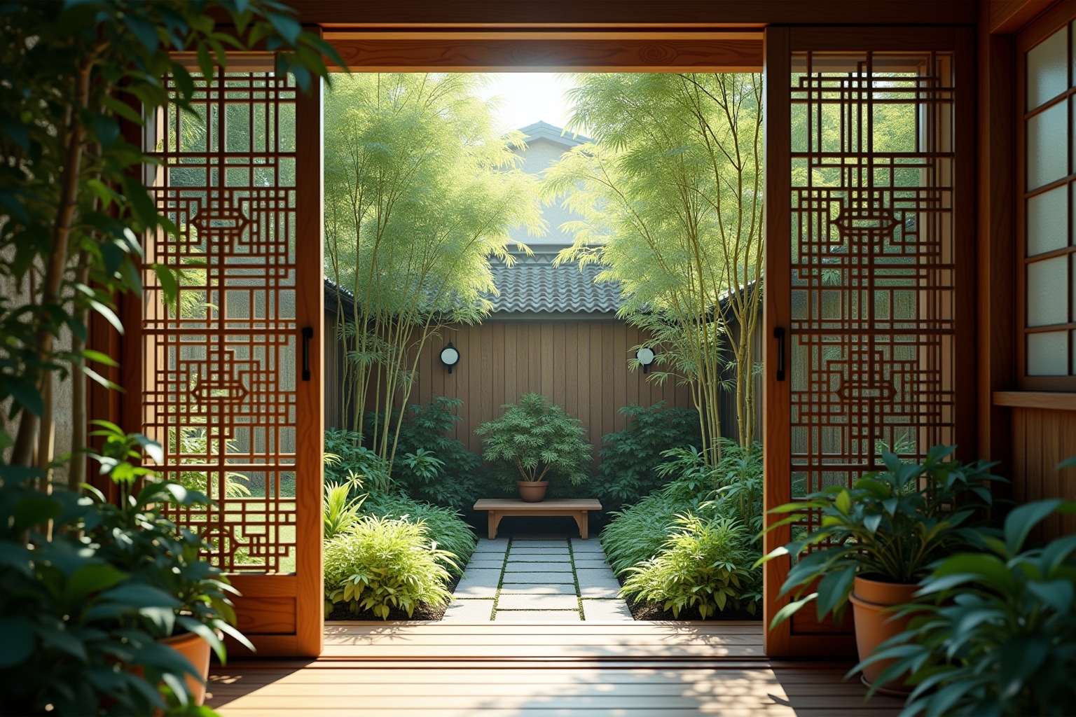 Luxus Origineller Sichtschutz Garten Bild