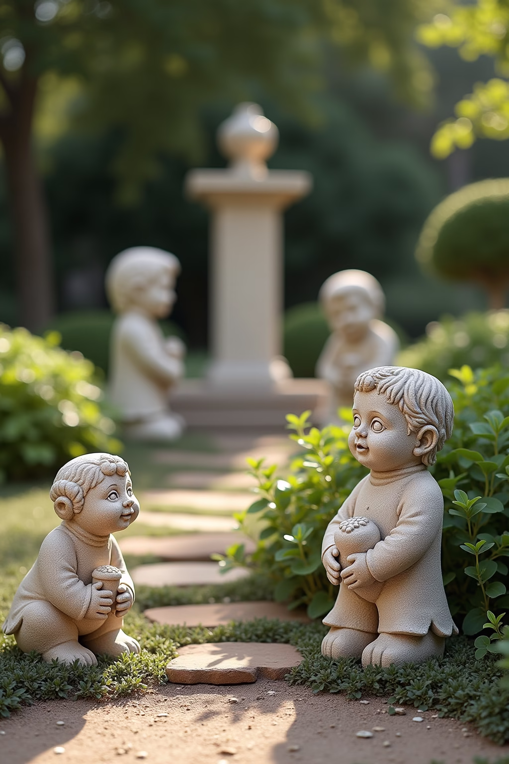 sandstein ideen garten outline 4