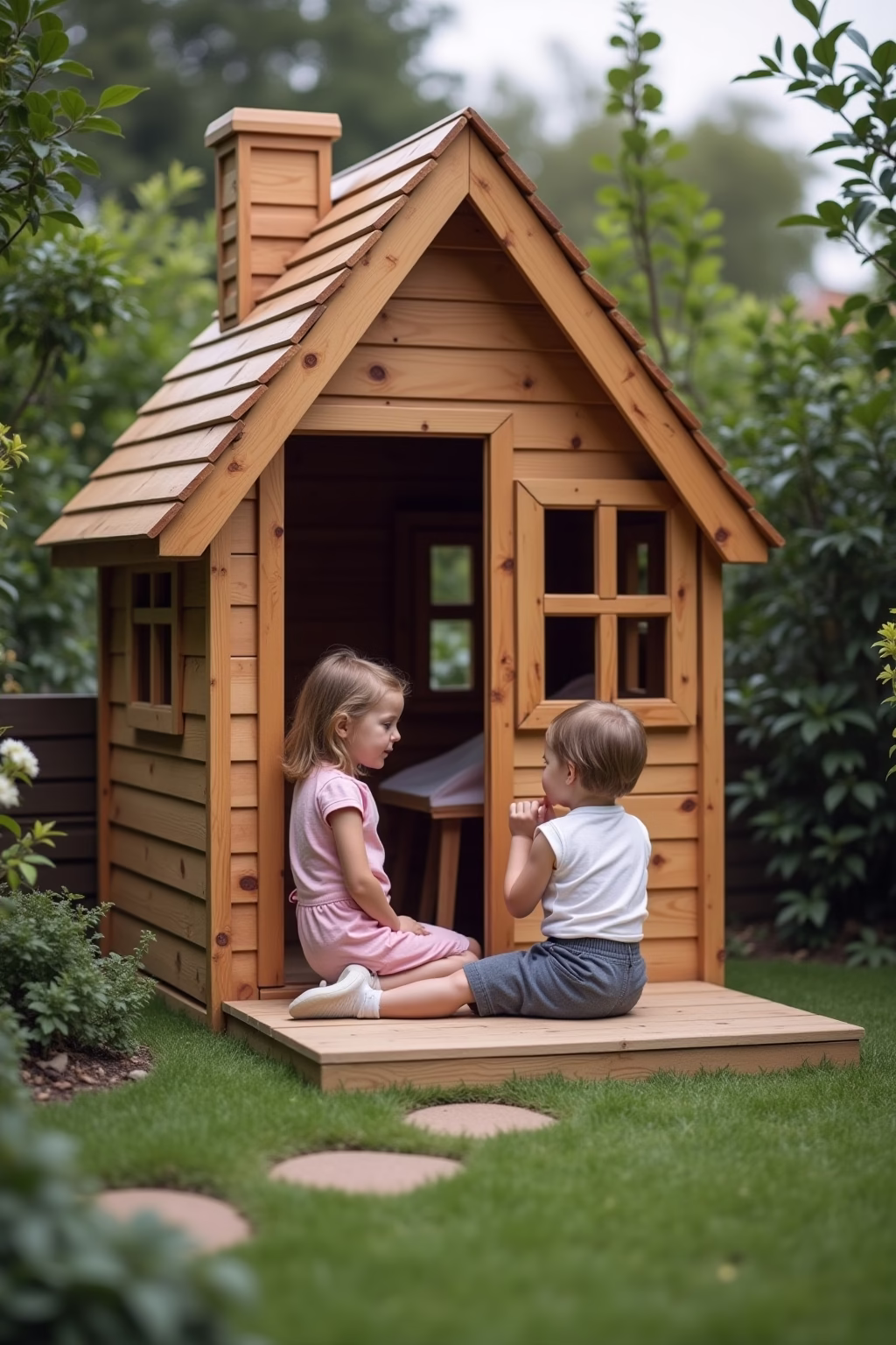 spielhaus garten outline 1