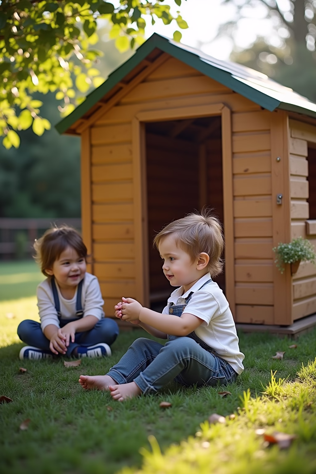 spielhaus garten outline 4